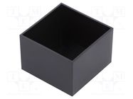 Enclosure: designed for potting; X: 38.8mm; Y: 38.8mm; Z: 26.5mm GAINTA