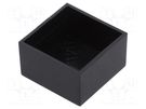 Enclosure: designed for potting; X: 21mm; Y: 21mm; Z: 12mm; ABS GAINTA