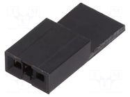 Connector: pin strips; jumper; female; PIN: 2; straight; 2.54mm; 1x2 TE Connectivity