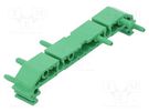 DIN rail mounting bracket; Series: M72; 72x11.25mm ITALTRONIC