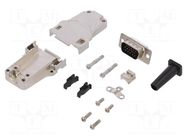 Connector: D-Sub HD; PIN: 15; plug; male; soldering; for cable ENCITECH