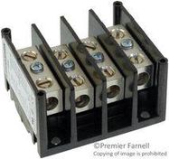 TERMINAL BLOCK, BARRIER, 4 POSITION, 14-2AWG