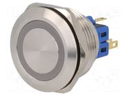 Switch: vandal resistant; Pos: 2; SPDT; 3A/220VAC; 5A/24VDC; IP65 ONPOW