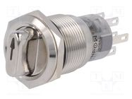 Switch: rotary; Pos: 3; DP4T; 0.5A/220VAC; 1A/24VDC; -20÷55°C; 50mΩ ONPOW