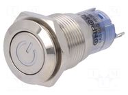 Switch: vandal resistant; Pos: 2; SPDT; 0.5A/220VAC; 1A/24VDC; IP40 ONPOW