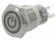 Switch: vandal resistant; Pos: 2; SPDT; 0.5A/220VAC; 1A/24VDC; IP67 ONPOW