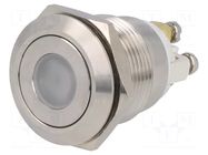 Switch: vandal resistant; Pos: 2; SPST-NO; 0.5A/220VAC; 2A/36VDC ONPOW