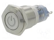 Switch: vandal resistant; Pos: 2; SPDT; 0.5A/220VAC; 1A/24VDC; IP40 ONPOW