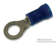 TERMINAL, RING TONGUE, #10, CRIMP, BLUE