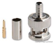 RF/COAXIAL, BNC PLUG, STRAIGHT, CRIMP