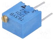 Potentiometer: mounting; multiturn; 2.2kΩ; 250mW; ±10%; linear VISHAY