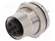 Connector: M12; socket; PIN: 3; female; A code-DeviceNet / CANopen 