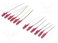 Optic fiber pigtail; OM4; LC/UPC; 2m; Optical fiber: 9/125um; LSZH LOGILINK