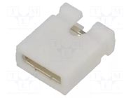 Connector: pin strips; jumper; female; 2.54mm; 1x2; Type: open NINIGI