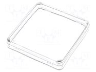 Counter cover; Standard: 48x48; soft plastic OMRON