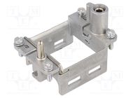 Frame for modules; Han-Modular®; size 6B; with lock; Modules: 2 HARTING