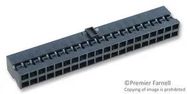 CONNECTOR, RECEPTACLE, 40 POSITION, 2 ROW