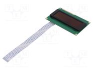 Display: OLED; graphical; 100x32; Dim: 98x60x10mm; red; PIN: 16 RAYSTAR OPTRONICS