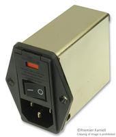 POWER ENTRY MODULE, RECEPTACLE, 6A