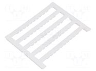 Marker; white; 5mm; Marking: for labelling by user WEIDMÜLLER