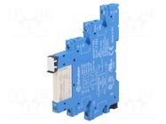 Relay: interface; SPDT; Ucoil: 12VDC; 6A; 6A/250VAC; 6A/30VDC; 38.51 FINDER