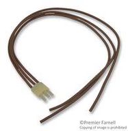 LEAD ASSEMBLY, 3PIN HIGH VOLTAGE, 12", BROWN