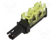 Plug; Connector: wire-wire; NDC; PIN: 1; 24AWG÷20AWG; 0.2÷0.5mm2 NICHIFU