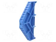 Marker holder; blue; TS35 x 7.5 WEIDMÜLLER
