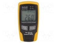 Data logger; temperature,humidity; Display: LCD; ±3.5%; 115g AXIOMET