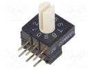 Encoding switch; DEC/BCD; Pos: 10; THT; Rcont max: 200mΩ; A6RV OMRON Electronic Components