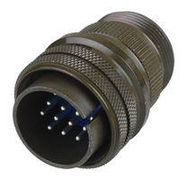 CIRCULAR CONNECTOR PLUG SIZE 12S, 2 POSITION, CABLE