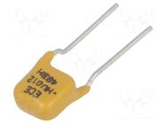 Fuse: PTC polymer; 120mA; Ø0.65x4.7mm ECE