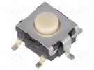 Microswitch TACT; SPST-NO; Pos: 2; 0.05A/24VDC; SMT; none; 1.57N OMRON Electronic Components