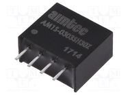 Converter: DC/DC; 1W; Uin: 2.97÷3.63V; Uout: 3.3VDC; Iout: 303mA AIMTEC