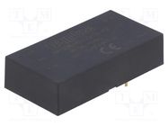 Converter: DC/DC; 10W; Uin: 18÷75V; Uout: 15VDC; Iout: 0.667A; 2"x1" 