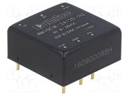 Converter: DC/DC; 10W; Uin: 9÷36V; Uout: 12VDC; Uout2: -12VDC; 1"x1" AIMTEC