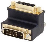 ADAPTOR, DVI PLUG-RCPT, BLACK