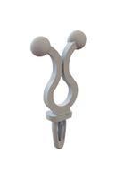 CABLE TIE, TWIST LOCK, 0.25", NAT, PA6.6