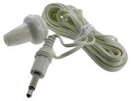 Earphone, Plug Size: 3.5 mm, Cord Length: 6 feet, Features: Use with transistor radios or scanners 50B5163