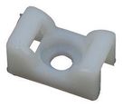 CABLE TIE SADDLE SUPPORT, NYLON 6.6, NATURAL