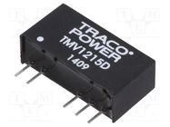 Converter: DC/DC; 1W; Uin: 10.8÷13.2V; Uout: 15VDC; Uout2: -15VDC TRACO POWER