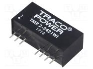 Converter: DC/DC; 2W; Uin: 9÷36V; Uout: 5VDC; Uout2: -5VDC; SIP9 TRACO POWER