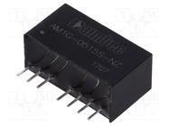 Converter: DC/DC; 1W; Uin: 4.5÷9V; Uout: 15VDC; Iout: 67mA; SIP8; THT AIMTEC