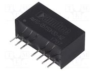 Converter: DC/DC; 1W; Uin: 4.5÷9V; Uout: 15VDC; Uout2: -15VDC; SIP8 AIMTEC