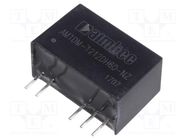 Converter: DC/DC; 1W; Uin: 10.8÷13.2V; Uout: 12VDC; Uout2: -12VDC 