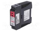 Power supply: switched-mode; for DIN rail; 26W; 12VDC; 2.2A; OUT: 1 TRACO POWER
