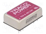Converter: DC/DC; 8W; Uin: 18÷75V; Uout: 12VDC; Iout: 666mA; DIP24 TRACO POWER