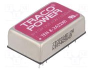 Converter: DC/DC; 8W; Uin: 9÷36V; Uout: 12VDC; Uout2: -12VDC; DIP24 TRACO POWER