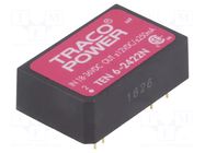 Converter: DC/DC; 6W; Uin: 18÷36VDC; Uout: 12VDC; Uout2: -12VDC TRACO POWER