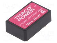 Converter: DC/DC; 6W; Uin: 18÷36VDC; Uout: 5VDC; Iout: 1200mA; DIP24 TRACO POWER